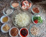 รูปขั้นตอนการทำที่ 1 ของ ยำส้มโอ