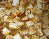 Foto langkah ke 4 dari resep Mapo Tofu.