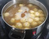 A picture of step 9 of Chicken Balls in Sotanghon.