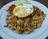 Foto langkah ke 6 dari resep Nasi Goreng Pete.