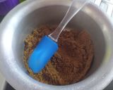 A picture of step 1 of Double Chocolate Truffle Cake.