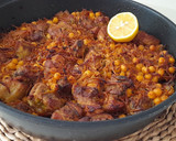 Foto del paso 6 de la receta: Fideos tostados con costillas de cerdo y garbanzos