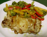 Foto del paso 3 de la receta: Pollo a la plancha con verduras salteadas