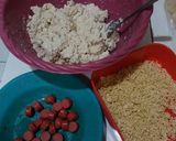 Foto langkah ke 3 dari resep Tahu Rambutan isi sosis.