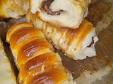 بريوش محشي بالشوكولاته