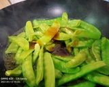 รูปขั้นตอนการทำที่ 2 ของ ถั่วหวาน ผัดน้ำมันหอย (ไม่ใส่น้ำมันนะ)