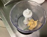 A picture of step 2 of Apricot, Black Garlic, and Parmesan Salad Dressing.
