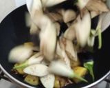 A picture of step 2 of Baingan(Brinjal) Aloo(potato) ki Bujhya.