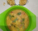 A picture of step 4 of Dal Dhokli.
