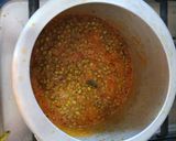 A picture of step 7 of Tangy Green Mung(moong) curry.