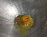 A picture of step 2 of Bhindi sabzi.
