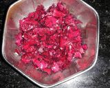 A picture of step 1 of Rose milk cake.