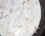 Foto del paso 2 de la receta: Espaguetis con salmón fresco y gambas