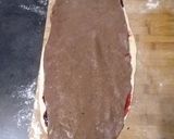 Une image de l'étape 4 de Brioche roulé marron mûre.