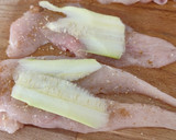 Foto del paso 1 de la receta: Brochetas de pollo y calabacín a la plancha