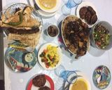 صورة لخطوة 4 من وصفة شوي الدجاج على الفحم