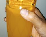 A picture of step 4 of Orange juice.