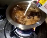 A picture of step 3 of Karak chai.