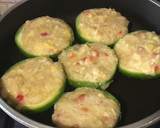 Foto del paso 2 de la receta: Cocina económica y express: calabacines rellenos con choclo