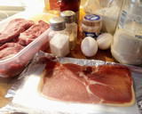 Foto del paso 1 de la receta: Cachopo con pimientos del piquillo