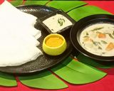 A picture of step 7 of Neer Dosa and Vegetable Stew.
