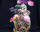 Foto langkah ke 8 dari resep Pie Brownies Tower.