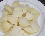 Foto del paso 1 de la receta: Acelgas rojas con jamón