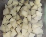 Foto del paso 2 de la receta: Papas Bravas estilo Ally con pollo crispy y arroz