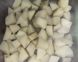Foto del paso 2 de la receta: Papas Bravas estilo Ally con pollo crispy y arroz