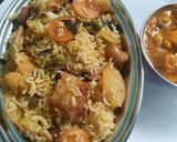 ராஜஸ்தானி ஸ்டைல் வெஜிடபிள் பிரியாணி (Veg Biryani Recipe in Tamil) ரெசிபி ஸ்டேப் 14 புகைப்படம்
