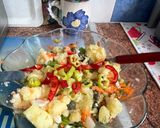 A picture of step 3 of Potato Salad with Whatever the Garden Had!.