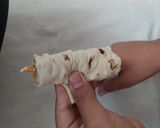 عکس مرحله 1 از دستور لقمه نان وپنیر وچوب شور 😋بازم مدرسه