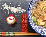 Foto del passaggio 4 della ricetta Riso basmati con edamame e gamberi