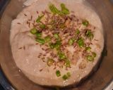 A picture of step 1 of Dahi vada.