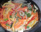 Foto del paso 8 de la receta: Wok de verduras con carne de res
