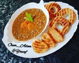 صورة لخطوة 10 من وصفة الكسرة رخسيس بالأشكال 💚 الكسرة رخسيس أنديفيديال