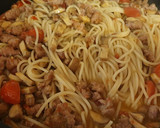 Foto del paso 5 de la receta: Spaghetti con butifarra y champiñones