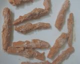 ক্রিস্পি ক্যারোট ফ্রাই (crispy carrot fry recipe in Bengali) রেসিপি ধাপ - 5 ছবি
