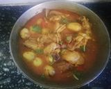 নতুন আলু দিয়ে মাংসের ঝোল (notun alu diye mangsher jhol recipe in Bengali) রেসিপি ধাপ - 5 ছবি