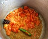 A picture of step 4 of Butter Green Chicken.