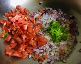 A picture of step 1 of Maggi Ghughra.