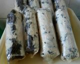 Foto langkah ke 8 dari resep Rollade daun singkong.