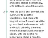 A picture of step 3 of Slow cooker chili.