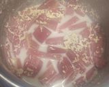 A picture of step 3 of Carrot paneer Halwa.