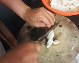 Hình bước làm 2 của món Bánh khoai mì- đậu xanh