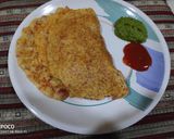 A picture of step 7 of Idli rawa uttapam.