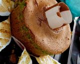 Foto langkah ke 9 dari resep Keto Chiffon Cake Pandan Sugar & Gluten Free.