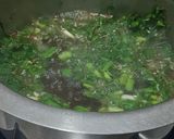 A picture of step 2 of Khichu locho.