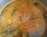 A picture of step 5 of Gujarati feast for Ganesh Chaturthi.
