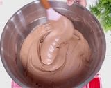 Foto langkah ke 7 dari resep BROWNIES CHEESECAKE CAKE KUKUS | Moist, Nyokelat, Nyuss.